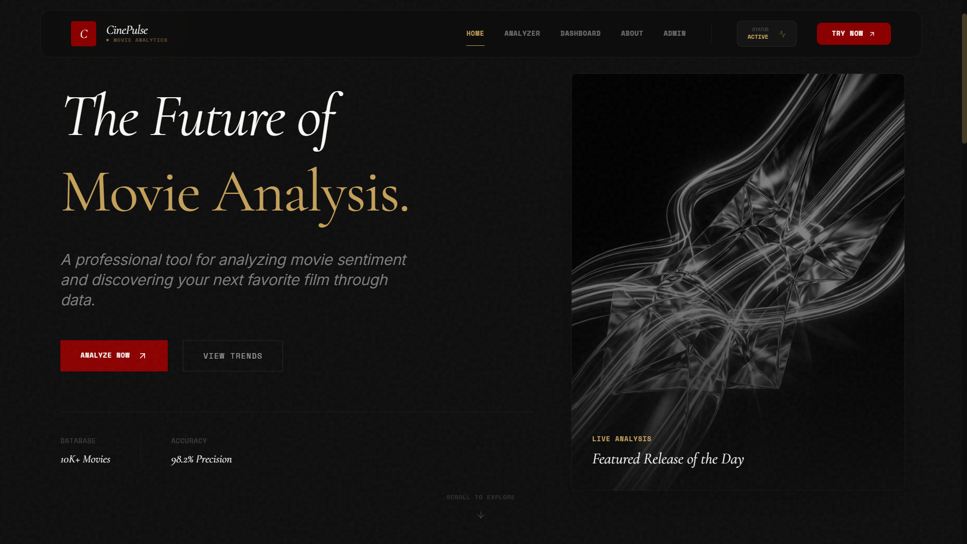 CINEPULSE AI screenshot 1